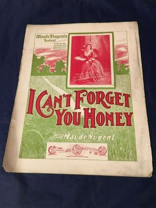 Vintage Sheet Music I Can 