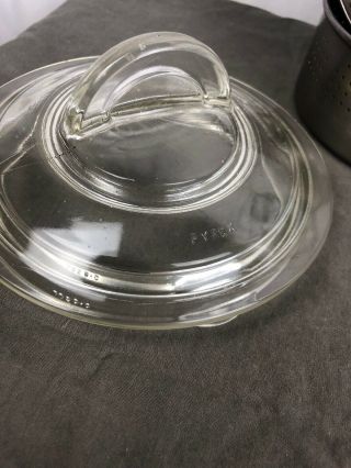 Rare Vintage Pyrex Fire Ware Glass 9 Cup Percolator Coffee Pot Complete 7829 - B 2