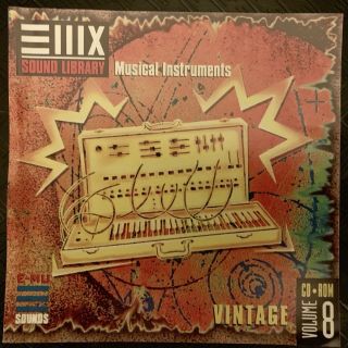E - Mu Eiiix Sound Library Cd Rom - Volume 8: Vintage - Sample Disc