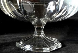 DAVIDSON CHIPPENDALE VINTAGE RETRO ART GLASS FRUIT BOWL 8 