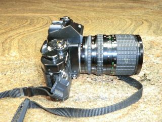 FUJICA AX - 5 SLR Film Camera 35mm Vintage,  28 - 80mm 1:3.  5 - 4.  5 62 Sigma Zoom Lens 2