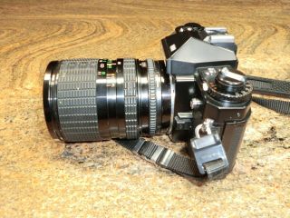 FUJICA AX - 5 SLR Film Camera 35mm Vintage,  28 - 80mm 1:3.  5 - 4.  5 62 Sigma Zoom Lens 4
