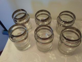 Vintage Dorothy Thorpe silver ring glasses 18 piece 5