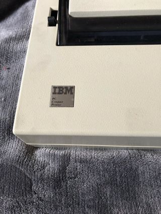 Vintage IBM 5181001 PC Compact Printer 2