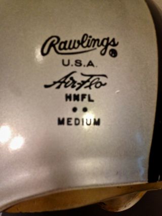 Vintage Oakland Raiders NFL Football Helmet Rawlings M & vintage key chain fob 5