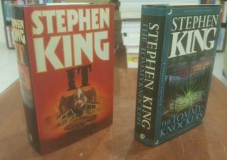 X2 It And Tommyknockers By Stephen King Hardcover Set Vintage It Tommyknockers