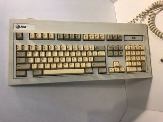Vintage At&t Keyboard 1991 5 Pin 39953 Clicky