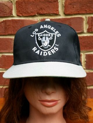 Vintage Los Angeles Raiders Snapback Hat Cap Nfl 80s 90s Retro
