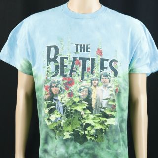 The Beatles Tie Dye Shirt Vtg 1998 Apple Corps Ltd Large