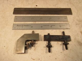 Vintage L.  S.  Starrett No.  299 & 289 - A Rule Clamp Tool Made In Usa
