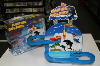 Vintage Dah Yang Jumping Dolphin Action Toy Battery Operated