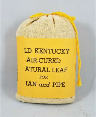 Vintage MOORE ' S RED LEAF Smoking Tobacco Bag 3