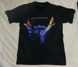 Vintage Black Sabbath Cross Purposes Concert Tour T Shirt Brockum Tag
