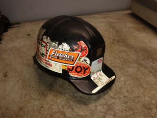 Vintage - MSA Comfo Cap Mining Helmet - Hat - Coal Miner - Low Vein Miner 70 ' s 2