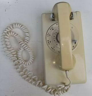 Vintage Bell System Western Electric Rotary Dial Wall Telephone