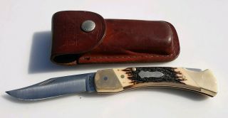 Vintage Schrade,  Usa Uncle Henry Lb8 Folding Lockback Pocket Knife