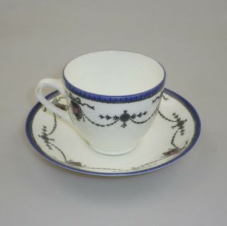 RARE Royal Doulton Vintage Coffee Cup and Saucer - Russell D4604 4