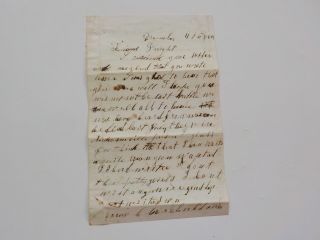Civil War Letter 1864 Died At Andersonville Prison Austinburg Ohio Antique VTG N 2