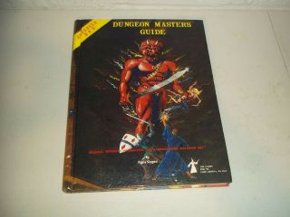 Vintage Ad&d Advanced Dungeons And Dragons Dungeon Masters Guide