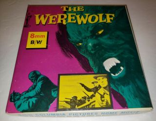 The Werewolf 8mm Film Vintage 1970 Columbia Cult Horror Near