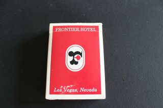 Vintage Casino Frontier Hotel Las Vegas Playing Cards
