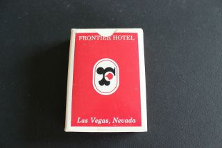 Vintage Casino Frontier Hotel Las Vegas Playing Cards 2
