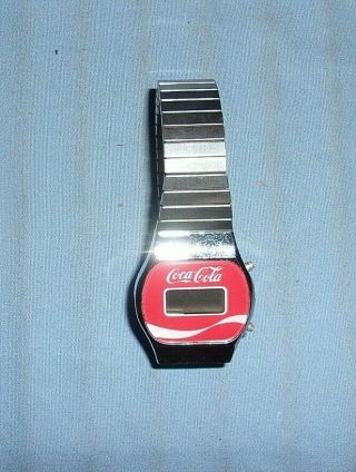 Vintage Coca - Cola Digital Watch