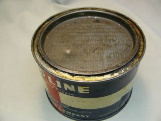 Vintage Union Oil Company Red Line 1 Pound Metal Grease Tin 4