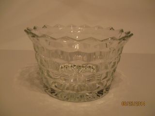 Vintage Fostoria American/Whitehall Flared Rim Crystal Bowl 2