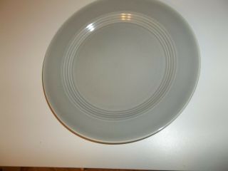 Vintage Fiestaware Fiesta 10.  5 " Dinner Plate Grey Gray Plate