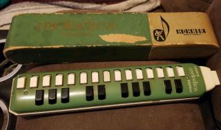 Vintage Hohner Soprano Melodica 25 Keys Made In Germany With Box