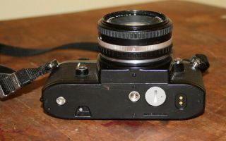Vintage Nikon EM 35mm Camera with Series E 50mm 1.  8 Lens 4