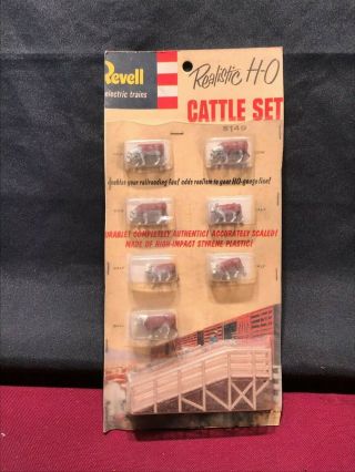 Vintage 1956 Revell Railroad Modeling Miniatures Mid Century Ho Scale
