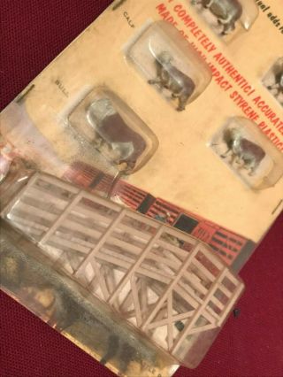 VINTAGE 1956 REVELL RAILROAD MODELING MINIATURES MID CENTURY HO SCALE 3