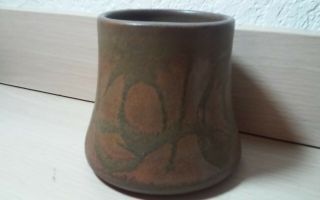 Spectacular Vintage Arts And Crafts Studio Art Pottery Jar,  Vase