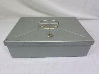 Vintage Acorn Fire Resistant 17 - Pound Security Safe Vault Lock Box With Key