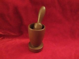 Vintage Mortar And Pestle Made In Puerto Rico Rosario Woodturning