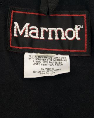 Vtg 90s Marmot GORE - TEX MOUNTAINEERING COAT Ski Shell Jacket Colorblock Mens M 8