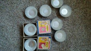 Vintage Set Of 24 Scandinavian Sandbakkel Tart Tins In Boxes – No.  182
