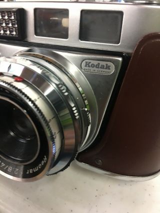 Vintage Kodak Retinette 11A Camera With Case 3