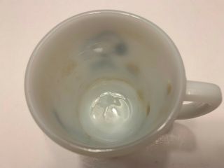 Vintage 1965 Peanuts Snoopy Fire - King Milk Glass Coffee Mug,  Coffee Break 5