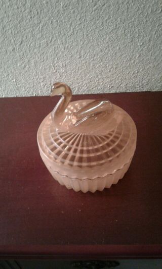Vintage Swan Candy Dish