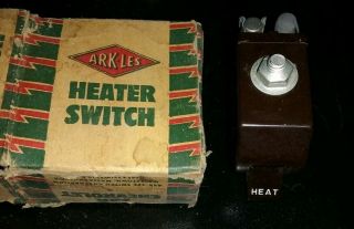 Vintage Ark - Les Heater Switch 61 - 6194 Nos Box Car Part