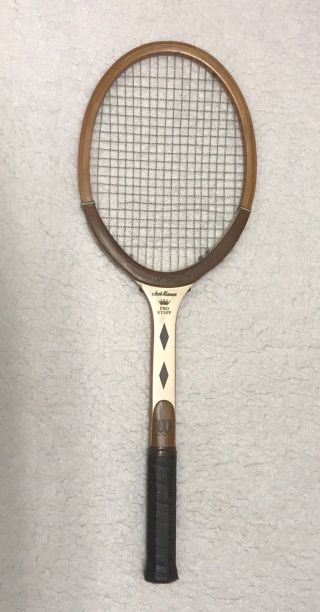 Vintage Wilson Jack Kramer Pro Staff Wood Tennis Racquet 4 1/2