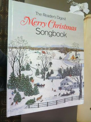 Vtg.  Readers Digest Songbook Merry Christmas Songbook