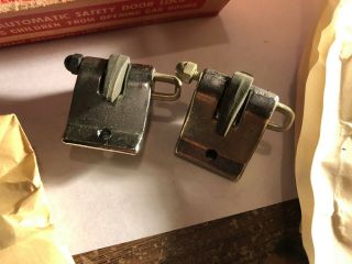 Pair Vintage nos Auto Parts Door Lock Mounting Part 2