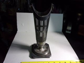 Vintage Pairpoint Mfg Co Quadruple Plate 1554 Metal Dry Flower Vase