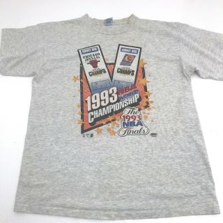 Vintage Bulls Vs.  Pheonix Suns Nba Finals Xl Shirt Men 1993 Made In Usa Jordan