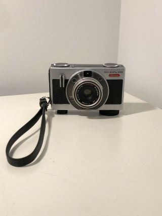 Vintage Ricoh Hi - Color 35mm Film Camera Rikenon Made In Japan
