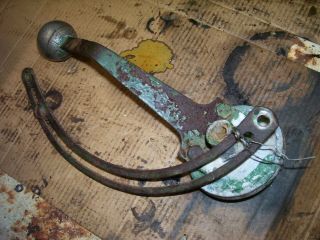 Vintage Oliver 55 Gas Tractor - 3 Point Lever & Guide Strap